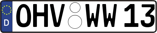 OHV-WW13