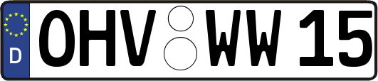 OHV-WW15