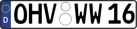 OHV-WW16