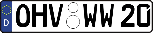 OHV-WW20