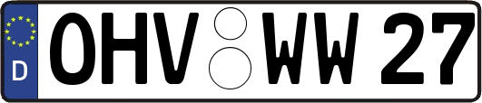 OHV-WW27
