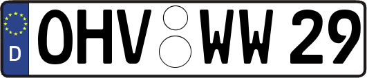 OHV-WW29
