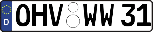 OHV-WW31