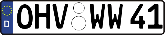 OHV-WW41