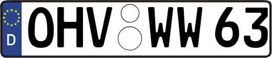 OHV-WW63