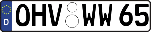 OHV-WW65