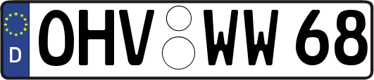 OHV-WW68