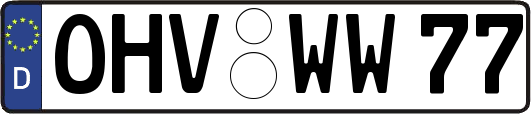 OHV-WW77