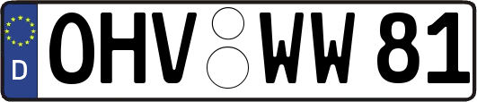 OHV-WW81