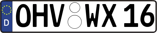 OHV-WX16
