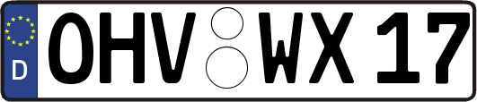 OHV-WX17