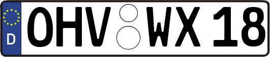 OHV-WX18