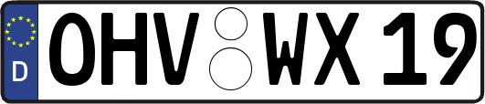 OHV-WX19