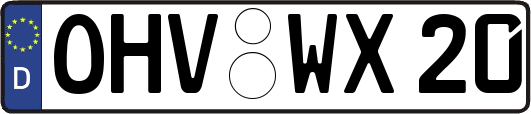 OHV-WX20