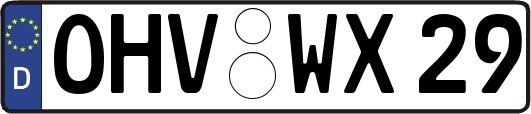 OHV-WX29
