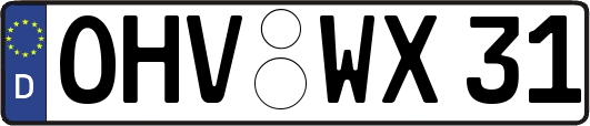 OHV-WX31