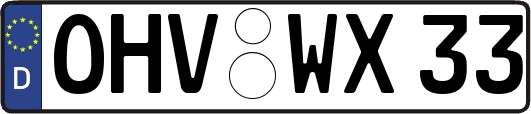 OHV-WX33