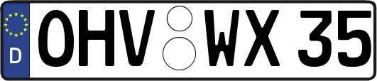 OHV-WX35