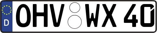 OHV-WX40