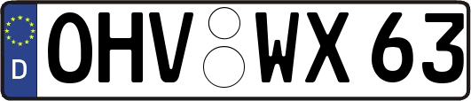 OHV-WX63