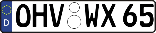 OHV-WX65