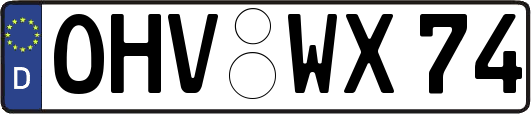 OHV-WX74