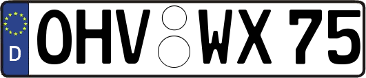 OHV-WX75