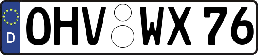 OHV-WX76