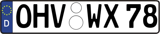 OHV-WX78