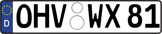 OHV-WX81