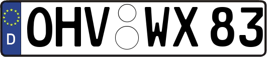 OHV-WX83