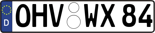 OHV-WX84