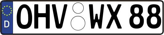 OHV-WX88