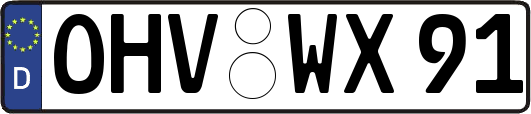 OHV-WX91