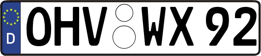OHV-WX92