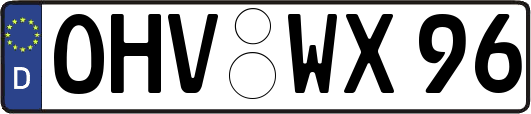 OHV-WX96