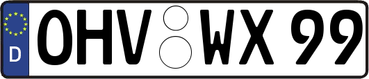 OHV-WX99
