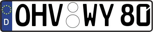 OHV-WY80