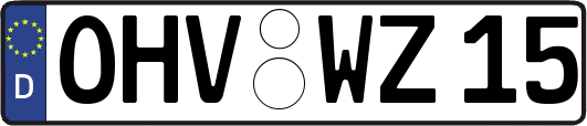 OHV-WZ15