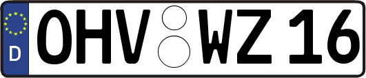 OHV-WZ16