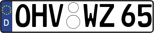OHV-WZ65
