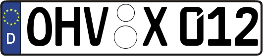 OHV-X012