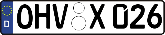 OHV-X026