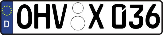 OHV-X036