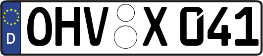 OHV-X041