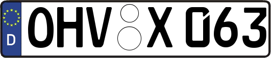OHV-X063