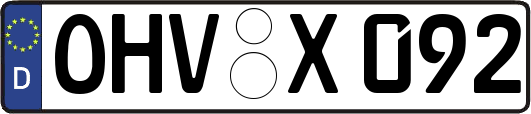 OHV-X092