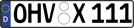 OHV-X111