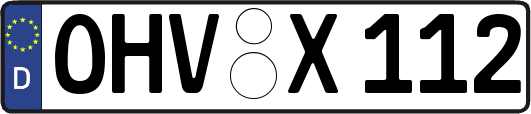 OHV-X112