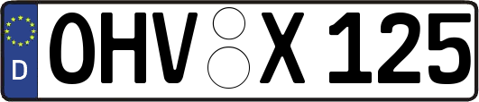 OHV-X125